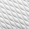 A La Maison Ceilings Dessert Plain White 2 ft. x 2 ft. Seamless Foam Glue-up 3D Wall Panel (24 sq. ft./case)