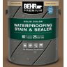 BEHR PREMIUM 1 gal. #SC-109 Wrangler Brown Solid Color Waterproofing Exterior Wood Stain and Sealer