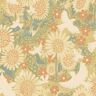 A-Street Prints Yellow Drömma Coral Songbirds and Sunflowers Paper Non-Pasted Non-Woven Matte Wallpaper