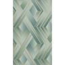 Walls Republic Duck Egg Soft Vignette Geometric Stripes Wallpaper Non-Woven Material Non-Pasted Covered 57 sq. ft. Double Roll