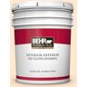 BEHR PREMIUM PLUS 5 gal. #310C-1 Kansas Grain Hi-Gloss Enamel Interior/Exterior Paint