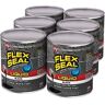 FLEX SEAL FAMILY OF PRODUCTS Flex Seal Liquid Black 16 Oz. Liquid Rubber Sealant Coating (6-Piece)