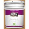 BEHR PREMIUM PLUS 5 gal. #S290-6 Golden Rice Eggshell Enamel Low Odor Interior Paint & Primer