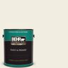 BEHR PREMIUM PLUS 1 gal. Designer Collection #DC-003 Blank Canvas Semi-Gloss Enamel Exterior Paint & Primer