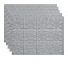 Fasade Cashmere 18 in. x 24 in. Traditional #1 Vinyl Backsplash Panel (Pack of 5)