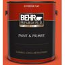 BEHR PREMIUM PLUS 1 gal. #S-G-210 Volcanic Blast Flat Exterior Paint & Primer