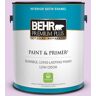 BEHR PREMIUM PLUS 1 gal. #P100-2 Sweet Romance Satin Enamel Low Odor Interior Paint & Primer