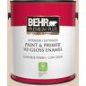 BEHR PREMIUM PLUS 1 gal. #S240-2 Rice Crackers Hi-Gloss Enamel Interior/Exterior Paint & Primer