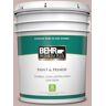 BEHR PREMIUM PLUS 5 gal. #PPF-10 Balcony Rose Semi-Gloss Enamel Low Odor Interior Paint & Primer