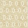 Seabrook Designs Palladium Metallic Gold and Cream Medallion Paper Strippable Roll (Covers 56.05 sq. ft.)