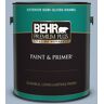 BEHR PREMIUM PLUS 1 gal. Home Decorators Collection #HDC-SP14-10 Blue Tribute Semi-Gloss Enamel Exterior Paint & Primer