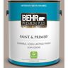 BEHR PREMIUM PLUS 1 gal. #MQ2-56 Abbey Stone Satin Enamel Low Odor Interior Paint & Primer