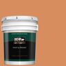 BEHR PREMIUM PLUS 5 gal. #M220-6A Blazing Autumn Semi-Gloss Enamel Exterior Paint & Primer