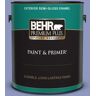 BEHR PREMIUM PLUS 1 gal. #610B-4 Intuitive Semi-Gloss Enamel Exterior Paint & Primer