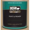 BEHR PREMIUM PLUS 1 qt. #MQ2-28 Modern History Semi-Gloss Enamel Exterior Paint & Primer