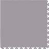 IncStores FlooringInc Light Gray Smooth 20.5 in. W 20.5 in. L X .177 in. T Flexible PVC Garage Tiles (8 Tiles/23.35 sq.ft)