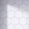 MOLOVO Kenzo White Hexagon 7.7 in. x 8.9 in. Matte Porcelain Floor and Wall Tile (9.05 sq. ft./Case)