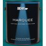 BEHR MARQUEE 1 gal. #MQ6-35 Teal Motif Satin Enamel Exterior Paint & Primer