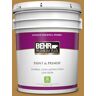 BEHR PREMIUM PLUS 5 gal. #MQ4-09 Rice Curry Eggshell Enamel Low Odor Interior Paint & Primer