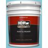 BEHR PREMIUM PLUS 5 gal. #530D-4 Maiden Voyage Flat Exterior Paint & Primer