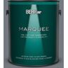 BEHR MARQUEE 1 gal. #N510-5 Liquid Mercury color One-Coat Hide Semi-Gloss Enamel Interior Paint & Primer