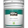 BEHR PREMIUM PLUS 5 gal. #PPU24-20 Letter Gray Semi-Gloss Enamel Low Odor Interior Paint & Primer