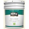 BEHR PREMIUM PLUS 5 gal. #BWC-03 Lively White Semi-Gloss Enamel Low Odor Interior Paint & Primer