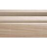 Ornamental Mouldings OML24-8FTWHW 0.687 in. D x 4.25 in. W x 96 in. L Unfinished White Hardwood Base Moulding