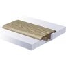 ACQUA FLOORS Royal Buckingham T-Moulding 0.45 in. T x 1.78 in. W x 94 in. L Smooth Wood Look Laminate Moulding/Trim