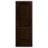 JELD-WEN 28 in. x 80 in. Continental Espresso Stain Molded Composite MDF Interior Door Slab