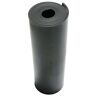 Rubber-Cal 50A Durometer Neoprene Sheet - 3/32 in. T x 300 in. W x 36 in. L - Smooth Finish - Black Rubber Sheet (75 sq. ft.)