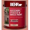 BEHR 1 Gal. #M190-5 Fireplace Glow Flat Interior/Exterior Masonry, Stucco and Brick Paint