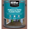 BEHR PREMIUM 1 gal. #PFC-09 Giant Sequoia Gloss Enamel Interior/Exterior Porch and Patio Floor Paint