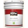 BEHR PREMIUM PLUS 5 gal. #PWN-21 Fragrant Jasmine Flat Low Odor Interior Paint & Primer