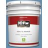 BEHR PREMIUM PLUS 5 gal. #S500-5 Treasure Map Flat Low Odor Interior Paint & Primer