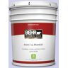 BEHR PREMIUM PLUS 5 gal. #P550-2 Artistic Violet Flat Low Odor Interior Paint & Primer