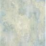 Seabrook Designs Telluride Faux Texture Metallic Greige & Blue Mist Paper Strippable Roll (Covers 56.05 sq. ft.)