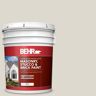 BEHR 5 gal. #N320-1 Campfire Ash Satin Interior/Exterior Masonry, Stucco and Brick Paint