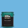 BEHR PREMIUM PLUS 1 gal. #P500-4 Life Force Semi-Gloss Enamel Exterior Paint & Primer