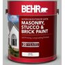 BEHR 1 gal. #SC-365 Cape Cod Gray Satin Interior/Exterior Masonry, Stucco and Brick Paint