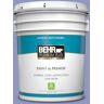 BEHR PREMIUM PLUS 5 gal. #610B-4 Intuitive Satin Enamel Low Odor Interior Paint & Primer