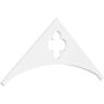 Ekena Millwork Pitch Turner 1 in. x 60 in. x 27.5 in. (10/12) Architectural Grade PVC Gable Pediment Moulding