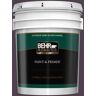 BEHR PREMIUM PLUS 5 gal. #T13-10 Plum Orbit Semi-Gloss Enamel Exterior Paint & Primer