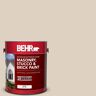 BEHR 1 gal. #PPU7-10 Roman Plaster Satin Interior/Exterior Masonry, Stucco and Brick Paint