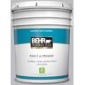 BEHR PREMIUM PLUS 5 gal. #N530-3 High Speed Access Satin Enamel Low Odor Interior Paint & Primer