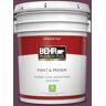 BEHR PREMIUM PLUS 5 gal. #S-G-690 Delicious Berry Flat Low Odor Interior Paint & Primer