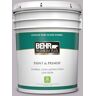 BEHR PREMIUM PLUS 5 gal. #N100-3 Future Vision Semi-Gloss Enamel Low Odor Interior Paint & Primer