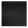 GENESIS 23.75 in. x 23.75 in. Stucco Pro Revealed Edge Vinyl Lay-In Black Ceiling Tile (Case of 12)