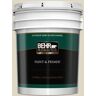 BEHR PREMIUM PLUS 5 gal. #BWC-27 Alpaca Blanket Semi-Gloss Enamel Exterior Paint & Primer