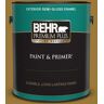 BEHR PREMIUM PLUS 1 gal. #M300-7 Persian Gold Semi-Gloss Enamel Exterior Paint & Primer